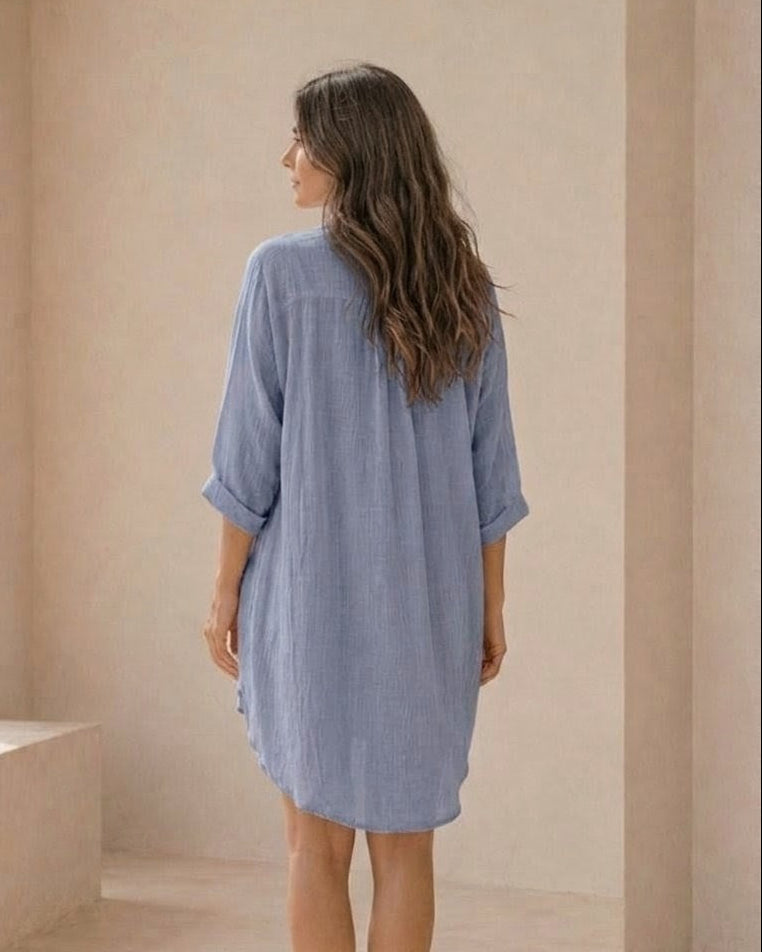 Vestido Serena Blue Lavender