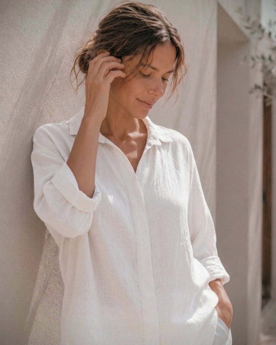 Camisa Elara Blanco