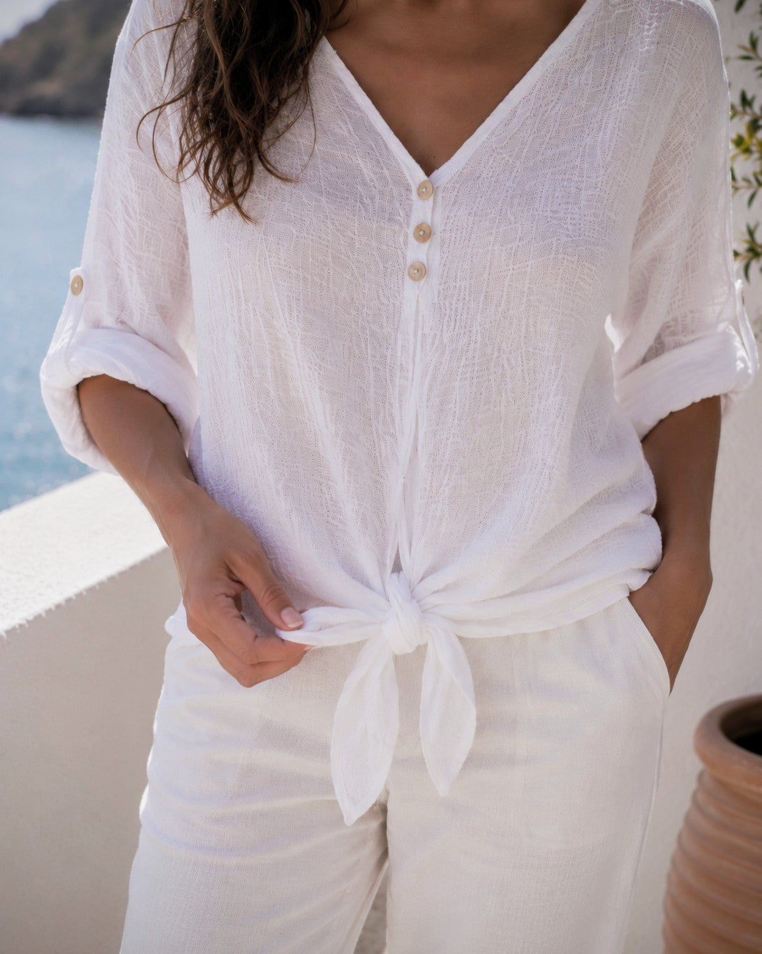 Blusa Mediterránea