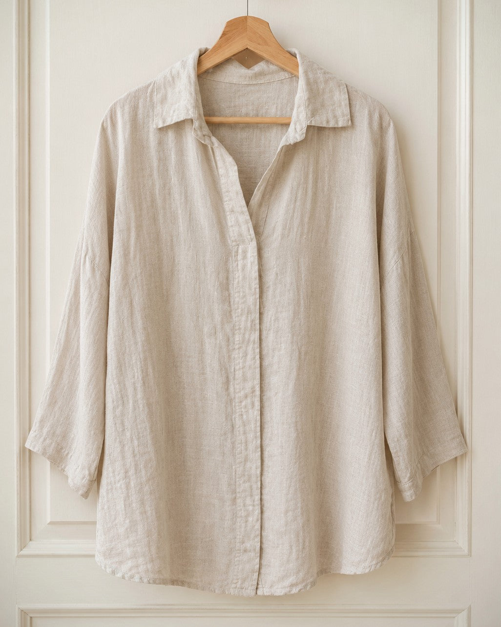 Camisa Elara Beige