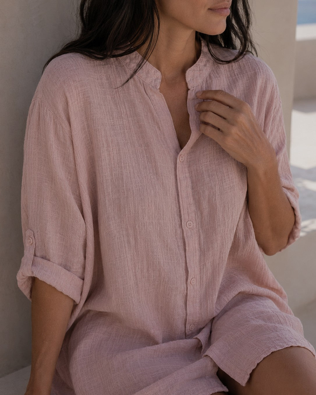 Vestido Serena Rosa